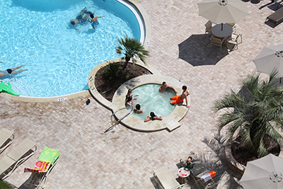 Hot Tub at Sterling Sands Resort in Destin Florida